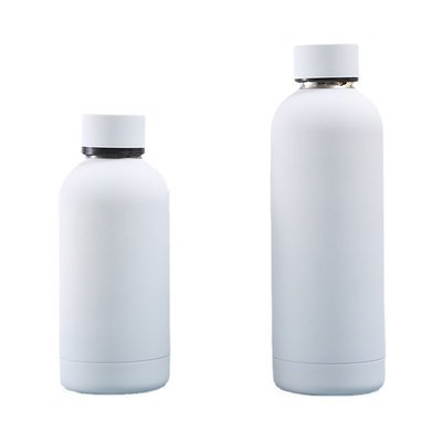 [555]外貿304不銹鋼美式小口運動瓶保溫杯大容量水壺戶外磨砂迷你水瓶