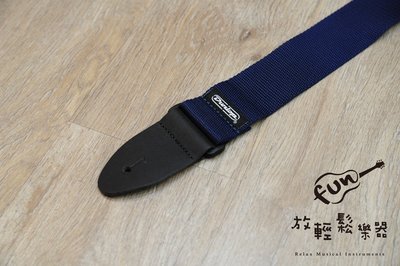 『放輕鬆樂器』全館免運費 Dunlop D07-01NV 海軍藍 帆布背帶 吉他 背帶