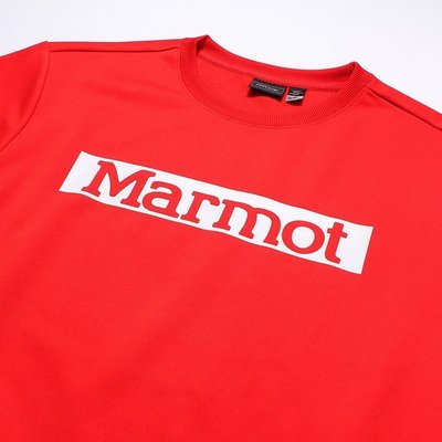 【熱賣精選】Marmot/土撥鼠秋季中性保暖長袖套頭衛衣男女休閑長袖44173