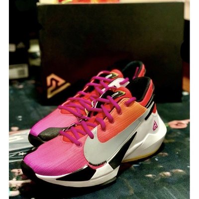 【正品】Nike Zoom Freak 2 EP 橙紫漸變 男女 籃球 運動 DB4738-600現貨潮鞋