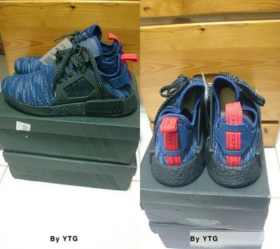 【100%原廠正品】限量Adidas NMD XR1 Mesh黑藍 紅標紅尾 PK編織網布 英國限定 男鞋 非EQT東京藍灰粉紅櫻花Prophere BOOST