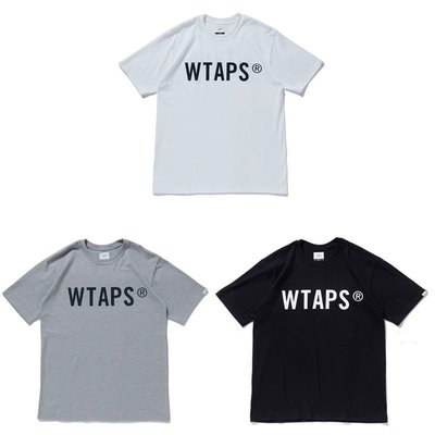 【希望商店】WTAPS WTVUA SS TEE 20AW 非目錄款 LOGO 標誌 短袖T恤