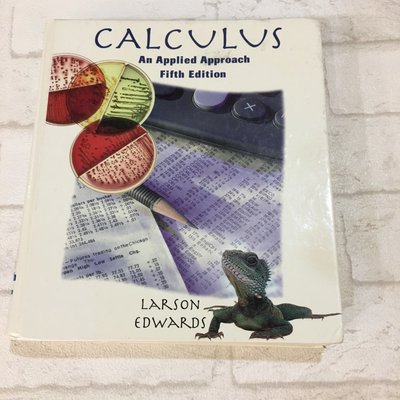 [二手書籍] Calculus 英文版 微積分 教科書 專科 大學用書 數學 精裝版 *舊愛二手*