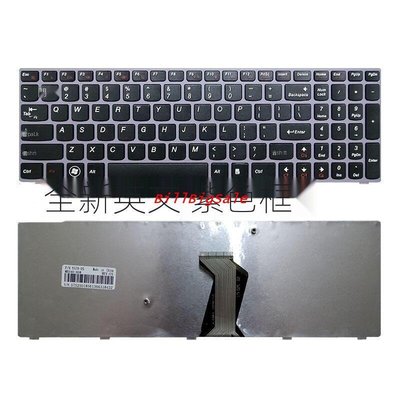 英文 紫色框規格鍵盤 聯想  Y570 Y570N Y570I Y570D Y570I7 筆記型電腦