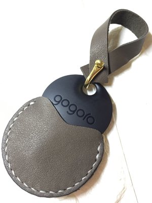 gogoro gogoro 2 gogoro S手工訂製日本純銅五金隨性掛設計，皮革鑰匙圈皮套