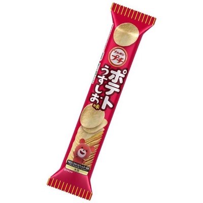 [日本進口]BOURBON北日本 薄鹽迷你洋芋片45g 小熊條餅 特價