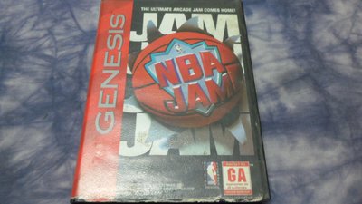 黑色小館------遊戲卡帶------NBA JAM GENESIS