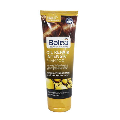 德國dm Balea 受損髮質洗髮乳 250ml 深層修護洗髮乳 摩洛哥堅果油 洗髮精 N