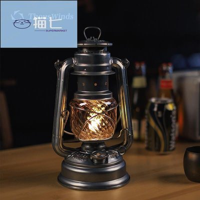 【熱賣精選】Thous Winds Feuerhand276火手燈煤油燈3D螺紋琥珀燈罩馬燈玻璃罩