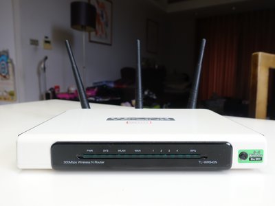 中古良品 TP-Link TL-WR940N 無線基地台路由器 wifi wireless router 300Mbps 非D-Link