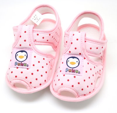 【PUKU藍色企鵝】春夏印花寶寶鞋『CUTE嬰用品館』