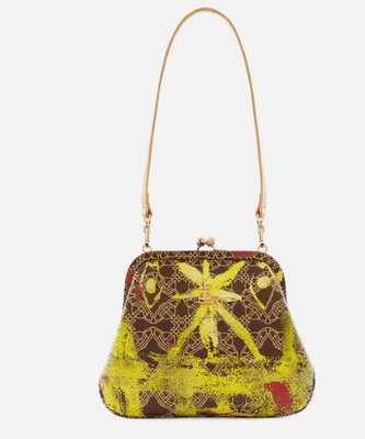 代購Vivienne Westwood Vivienne Vivienne's Clutch塗鴨時尚貝殼包