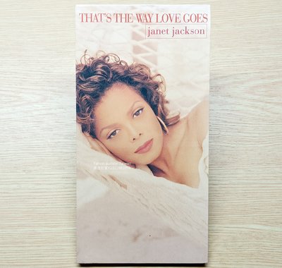 日版8cm單曲CD！Janet Jackson Thats The Way Love Goes VJDP-10207