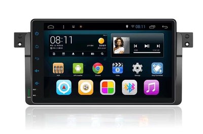 寶馬 BMW E46 318i 320i 330i Android 9吋 安卓版專用觸控螢幕主機 導航/USB/藍芽