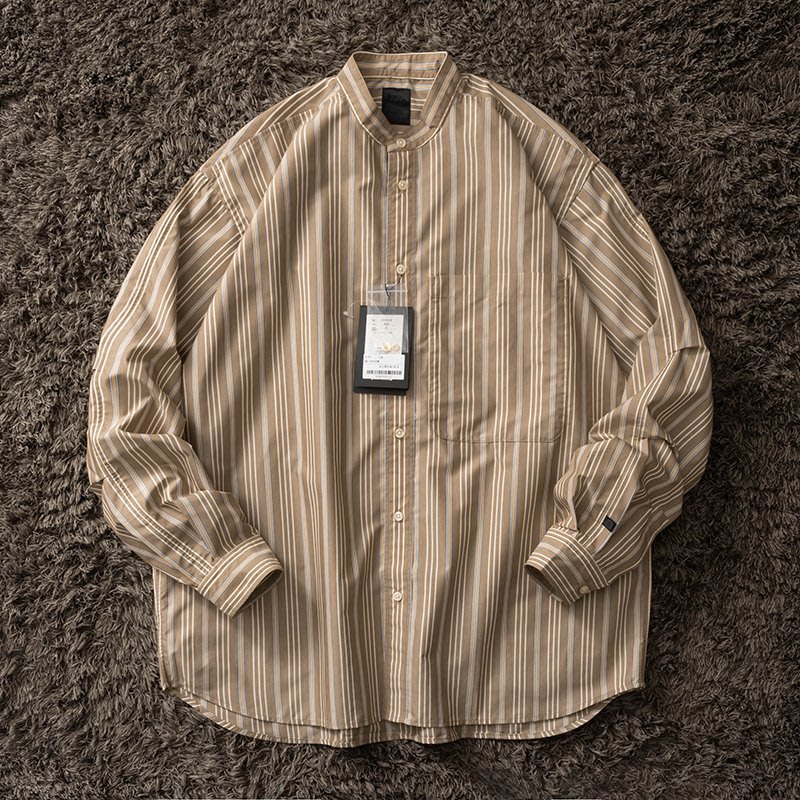 現貨#DAIWA PIER39 TECH BUTTON DOWN SHIRTS條紋長袖襯衫22aw | Yahoo