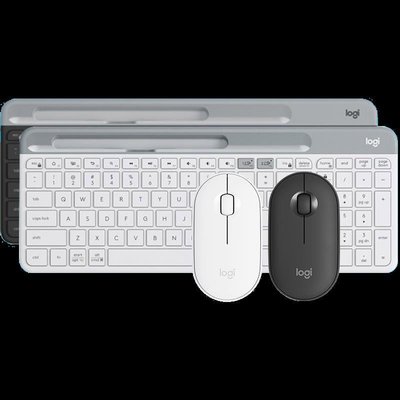 現貨羅技k580鍵盤pebble鍵鼠套裝輕薄便攜靜音電腦辦公簡約