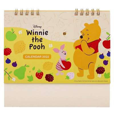 2022桌曆 日本 迪士尼 小熊維尼 winnie the pooh 日本進口正版授權