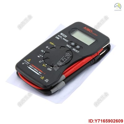[熱賣]AIMO meter M320小型手持數字萬用錶帶電容測試自動量程不含電池出貨[鑫業五金]