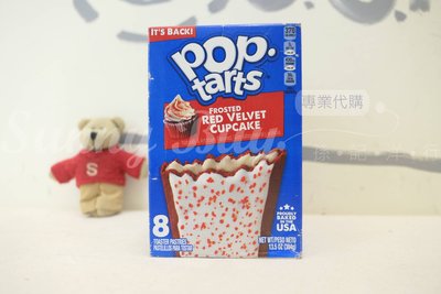 【Sunny Buy】◎預購◎ 美國 Pop-tarts Kellogg's 家樂氏 紅絲絨杯子蛋糕口味 4包裝 8片