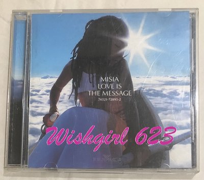 🎶 MISIA 米希亞 -『LOVE IS THE MESSAGE／愛是訊息』台版專輯CD~BMG發行