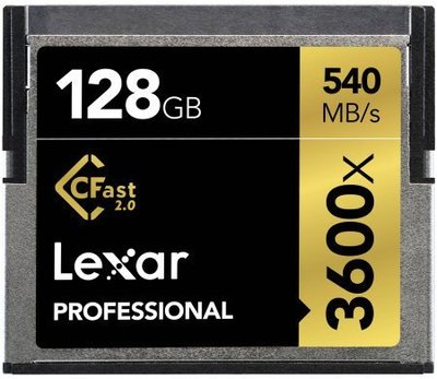 九晴天 二手出清～Lexar CFast 2.0 128GB-3600X，無保固