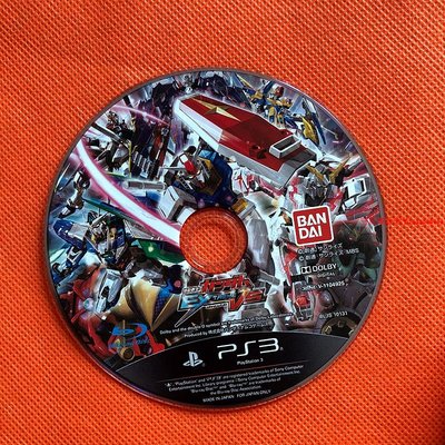 二手正版原裝PS3游戲光盤 機動戰士高達EX VS 無盒 現貨 曰文『三夏潮玩客』