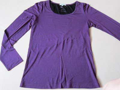 5【BearTwo】紫色長袖上衣~38