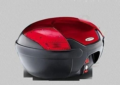 【Shich上大莊】 K-MAX K-16 50公升 有LED燈  機車後行李箱 /置物箱 /後箱 紅/黑色 台製