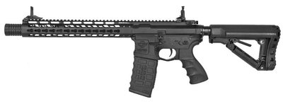【BCS武器空間】G&amp;G 怪怪 CM16 Wild Hog 12吋 半金屬 AEG 電動槍 黑色-GGCM16WH12