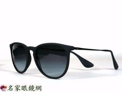 【名家眼鏡】雷朋 時尚復古黑色太陽眼鏡RB4171 622/8G【台南成大店】
