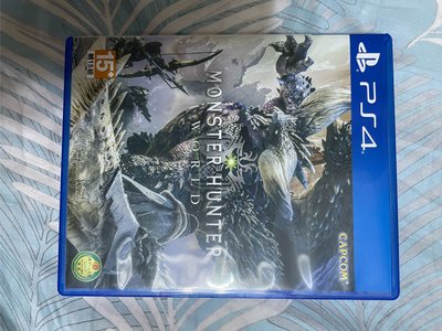 索尼 SONY PS4 遊戲片 MONSTER HUNTER 魔物獵人 中文版