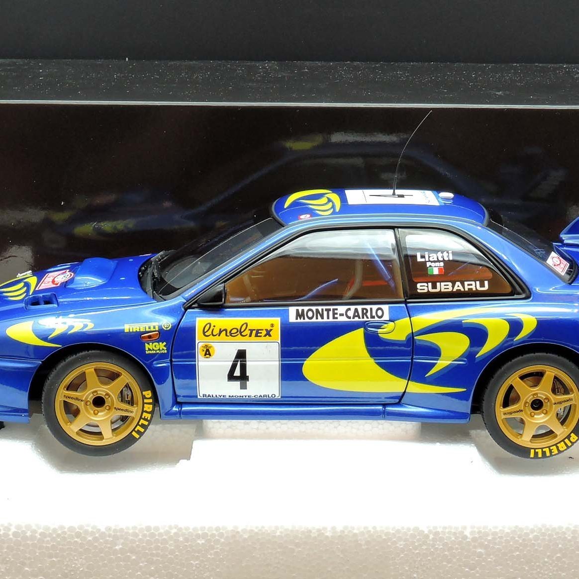 M.A.S.H】現貨特價Autoart 1/18 Subaru Impreza WRC 1997 #4 合金全可