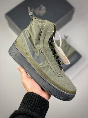 Nike Air Force 1 Shell WMNS 機能綠機能鞋