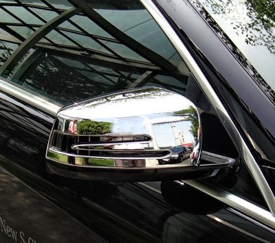 圓夢工廠 Benz S W221 S280 S300 S320 S350 2009~14 改裝 鍍鉻 後視鏡蓋 後照鏡蓋