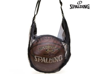 (高手體育)SPALDING 斯伯丁 單顆裝籃球網袋 籃球袋 SPB5321 另賣 nike molten 打氣筒 籃球