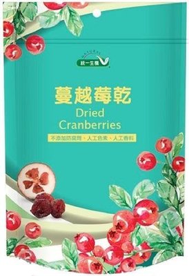 統一生機 蔓越莓乾(250g/袋)(新包裝)特價150元/包