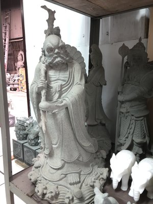 「石夫的家」石雕達摩佛像神尊