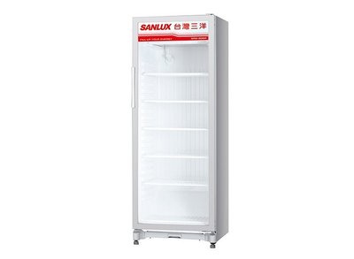 【元盟電器】SANLUX台灣三洋 305公升營業透明冷藏櫃冷藏櫃SRM-310RA