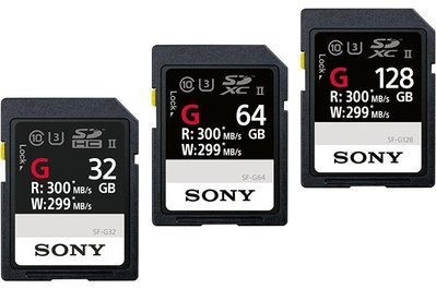 SONY SF-G128 128G SDXC 記憶卡 128GB G128 UHS-II 相機 適用 A9 / GH5