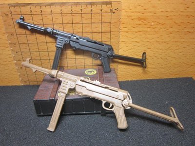 WB2二戰部門 1/6德軍MP40衝鋒槍一把(槍機拉柄可動) mini模型