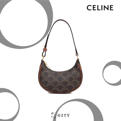 [G2TY] Celine | Mini AVA Bag 腋下包 凱旋門 老花 帆布 側背 肩背