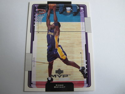 ~ Kobe Bryant ~名人堂/小飛俠/黑曼巴/柯比·布萊恩 2001年MVP.飛天灌籃.NBA籃球卡