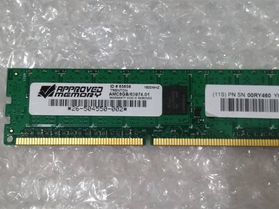二手APPROVED DDR3 1600 8GB 記憶體 雙面顆粒內容詳看