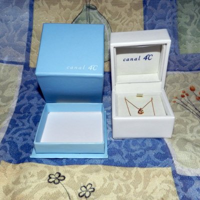 m65 全新盒裝 日本珠寶專櫃 名牌 4°C  4度C 10K金 水滴型 橄欖石 天然鑽石項鏈 賠售最低價4200