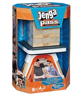 大安殿實體店面 動感層層疊 Jenga pass challenge 孩之寶Hasbro 疊疊樂 疊塔積木 正版益智桌遊