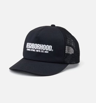 《潮流本舖》現貨 NEIGHBORHOOD LOGO PRINT MESH CAP 23SS 網帽 帽子 老帽