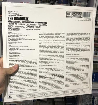 現貨 黑膠唱片 畢業生 The Graduate 電影原聲OST LP