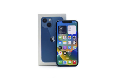 【台中青蘋果】Apple iPhone 13 mini 藍 256G 二手 5.4吋 蘋果手機 #87143