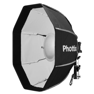 呈現攝影-Phottix Spartan Beauty Dish 八角雷達罩 50cm 柔光罩 無影罩 閃燈 方罩 棚燈