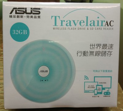 華碩 Travelair AC 32G 無線隨身碟 (WSD-A1)